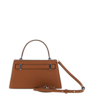 Tory Burch Lee Radziwill Small Leather Handbag - Leather Brown