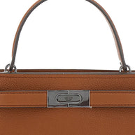 Tory Burch Lee Radziwill Small Leather Handbag - Leather Brown