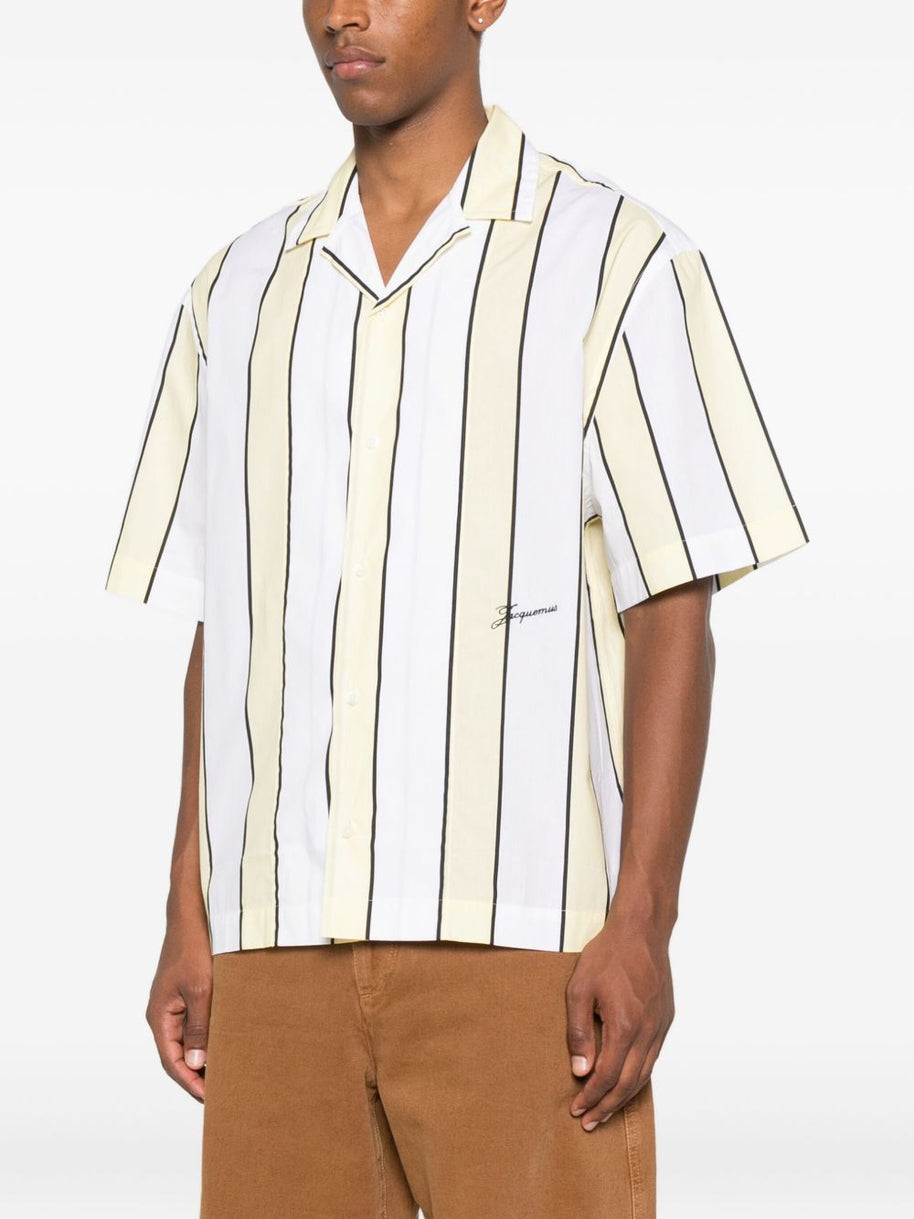 JACQUEMUS La Chemise Jean Shirt - Yellow