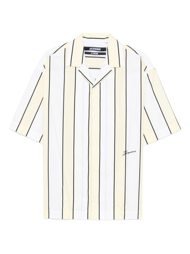 JACQUEMUS La Chemise Jean Shirt - Yellow