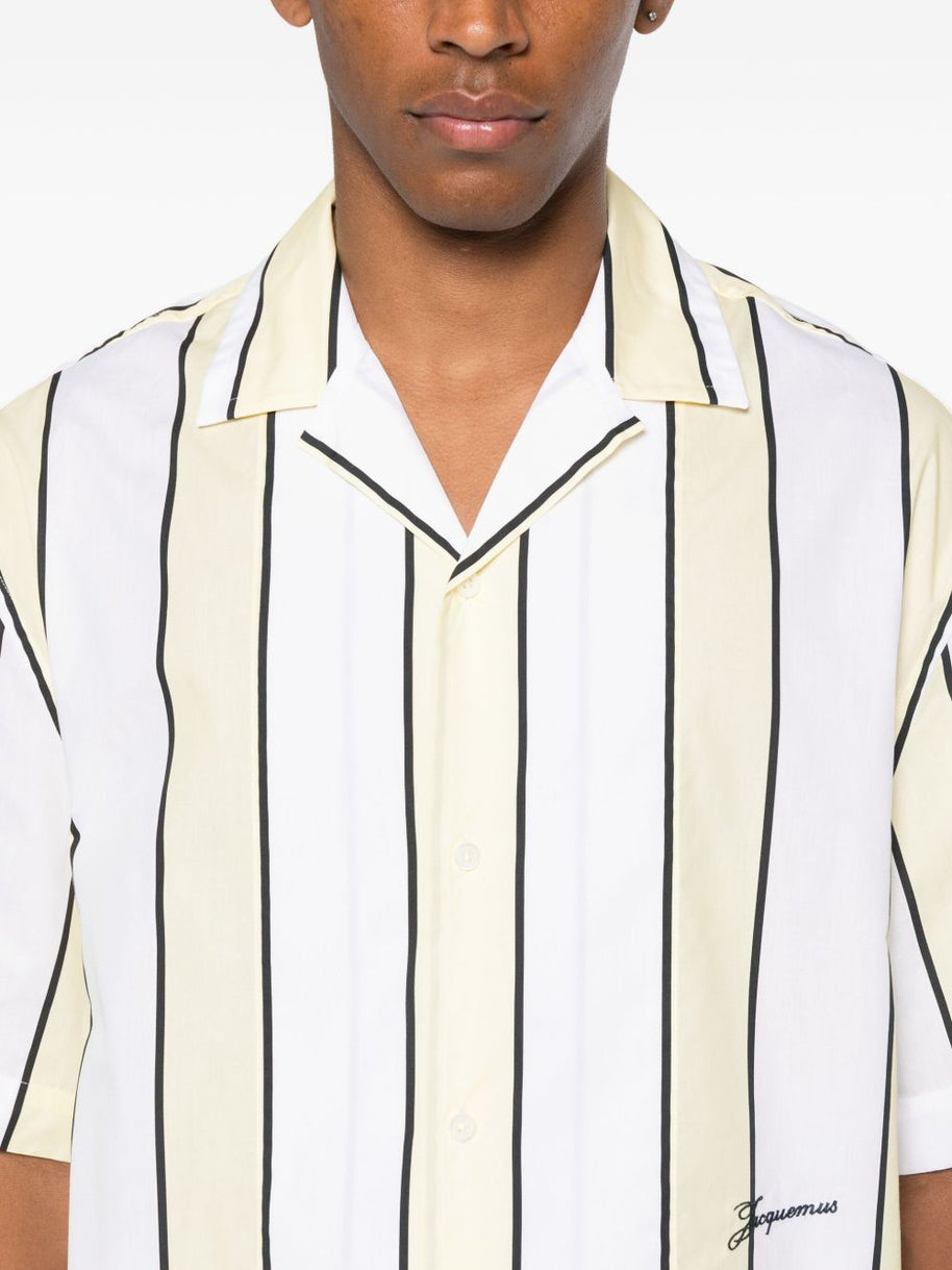 JACQUEMUS La Chemise Jean Shirt - Yellow