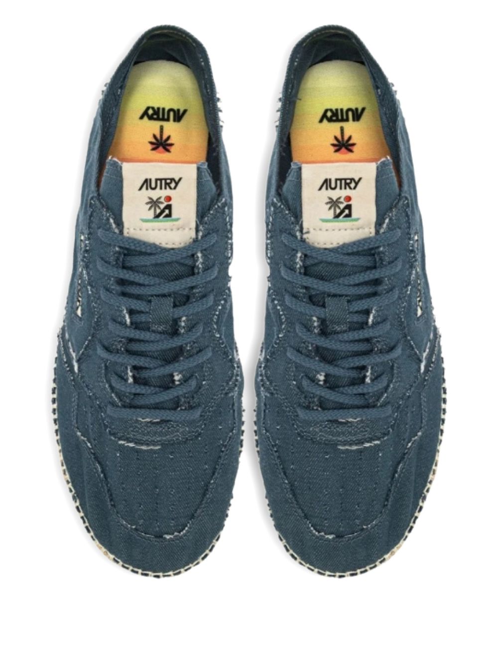 AUTRY Espadrillas Low Canvas Sneakers Clear Blue