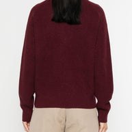 Brunello Cucinelli Cashmere Turtleneck Sweater Bordeaux