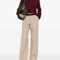 Brunello Cucinelli Cashmere Turtleneck Sweater Bordeaux