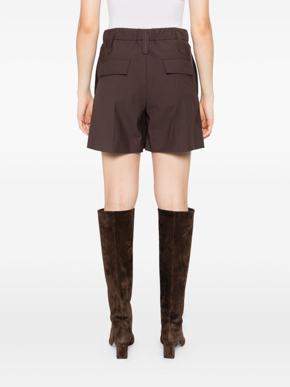 Brunello Cucinelli Pleated Tailored Shorts