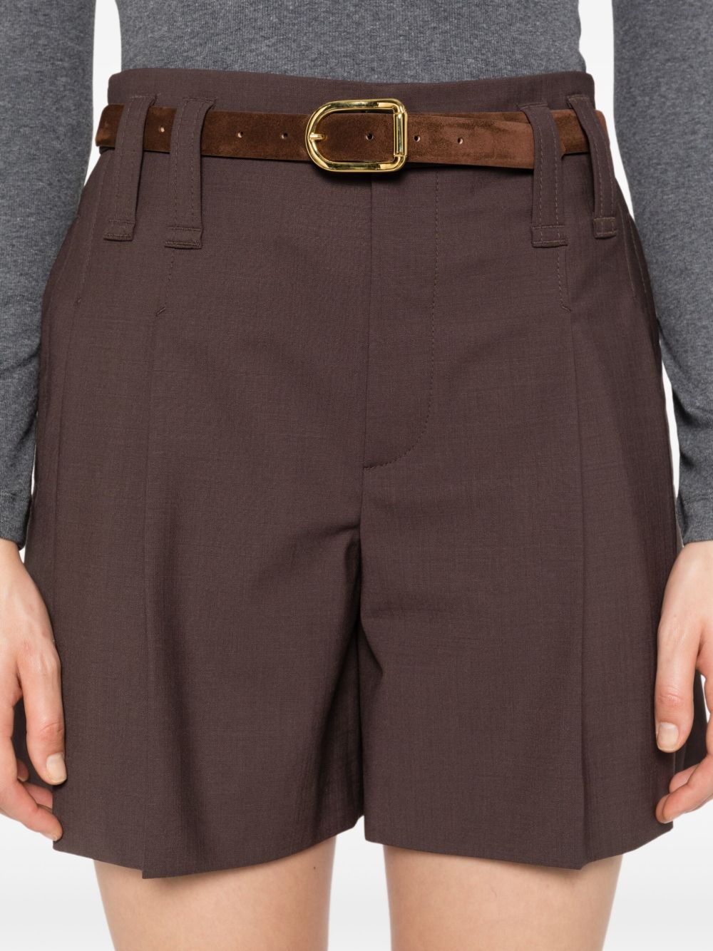 Brunello Cucinelli Pleated Tailored Shorts