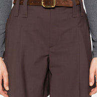 Brunello Cucinelli Pleated Tailored Shorts