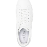 HOGAN PRE Rebel Leather Sneakers - White