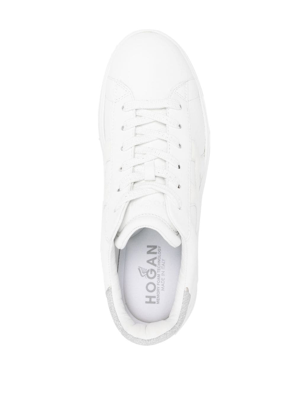 HOGAN PRE Rebel Leather Sneakers - White