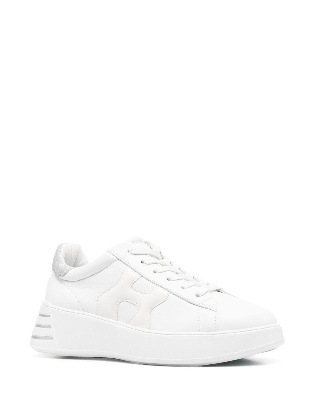 HOGAN PRE Rebel Leather Sneakers - White