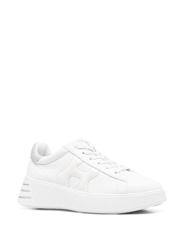 HOGAN PRE Rebel Leather Sneakers - White