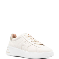 HOGAN PRE Rebel Leather Sneakers - Cream