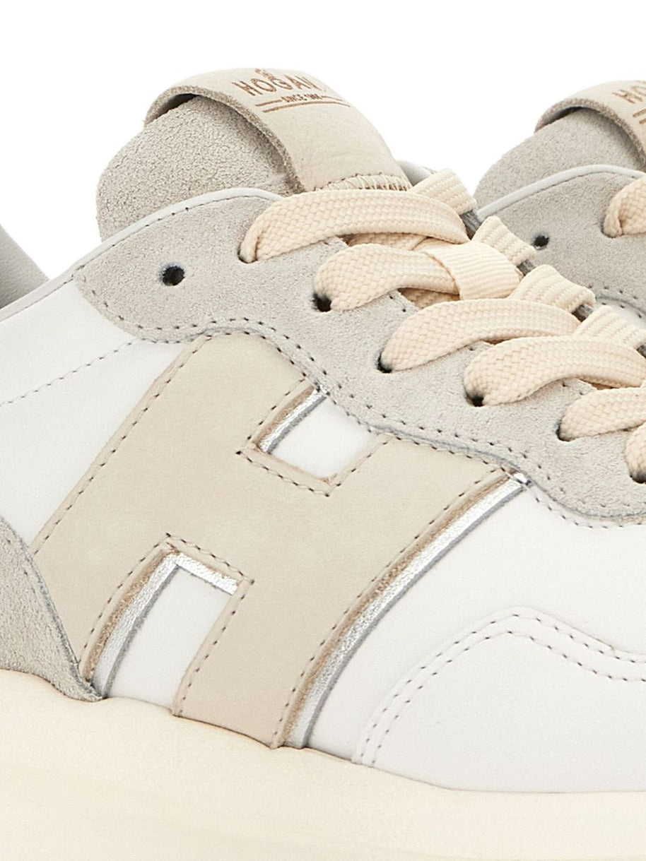 HOGAN PRE H641 Leather Sneakers - White