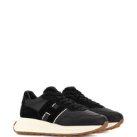 HOGAN PRE H641 Leather Sneakers - Black