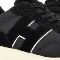 HOGAN PRE H641 Leather Sneakers - Black