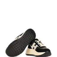 HOGAN PRE Hi-Fi Leather Sneakers - Black