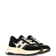 HOGAN PRE Hi-Fi Leather Sneakers - Black