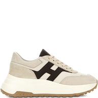HOGAN PRE Hi-Fi Leather Sneakers - Beige