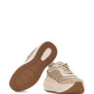 HOGAN PRE H696 Leather Sneakers - Beige