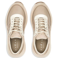 HOGAN PRE H696 Leather Sneakers - Beige