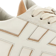 HOGAN PRE Olympia Leather Sneakers - Ivory