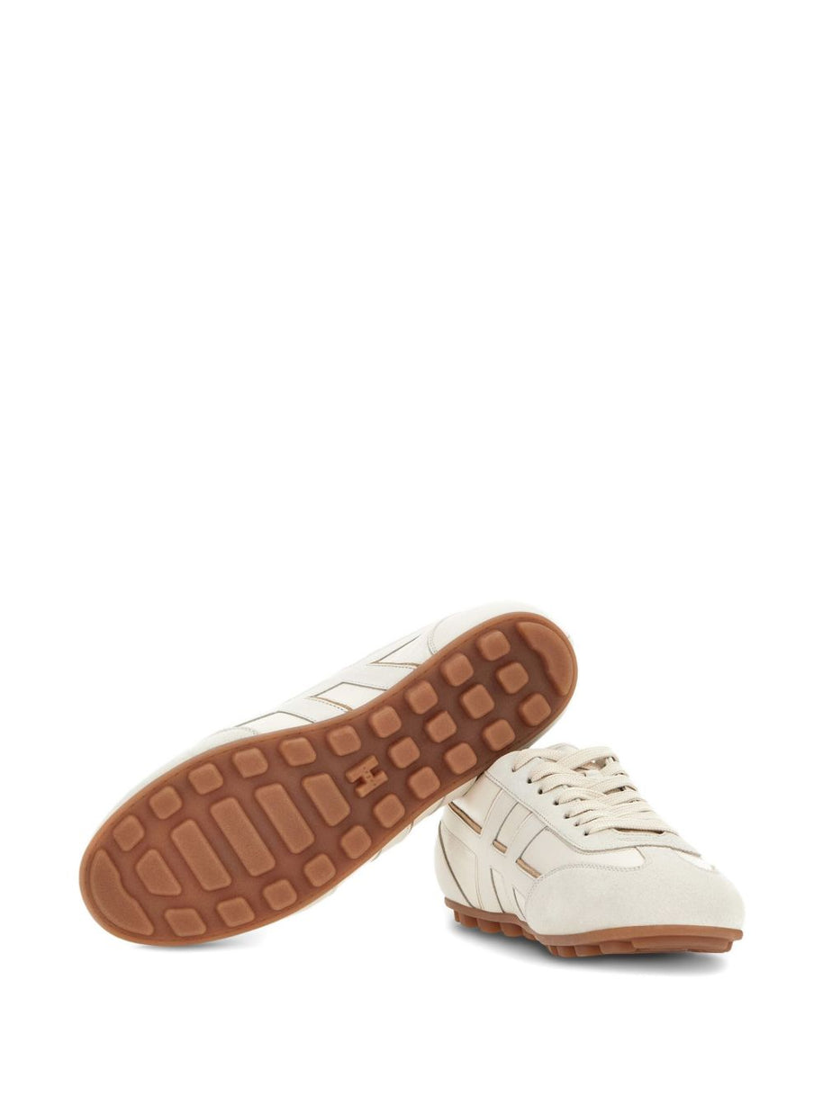 HOGAN PRE Olympia Leather Sneakers - Ivory