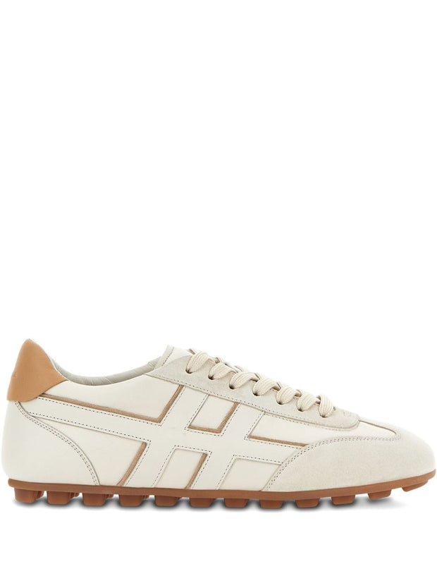 HOGAN PRE Olympia Leather Sneakers - Ivory