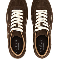 HOGAN PRE Olympia Leather Sneakers - Brown