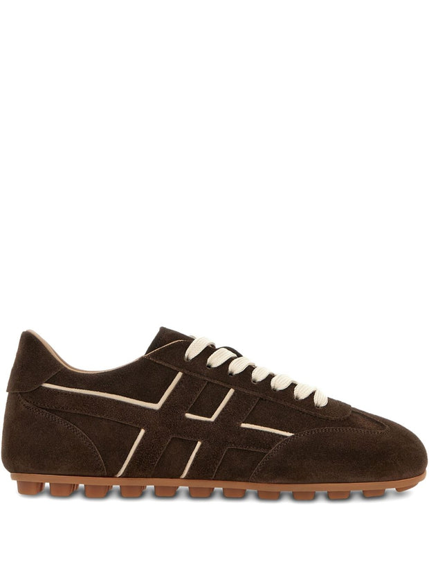 HOGAN PRE Olympia Leather Sneakers - Brown