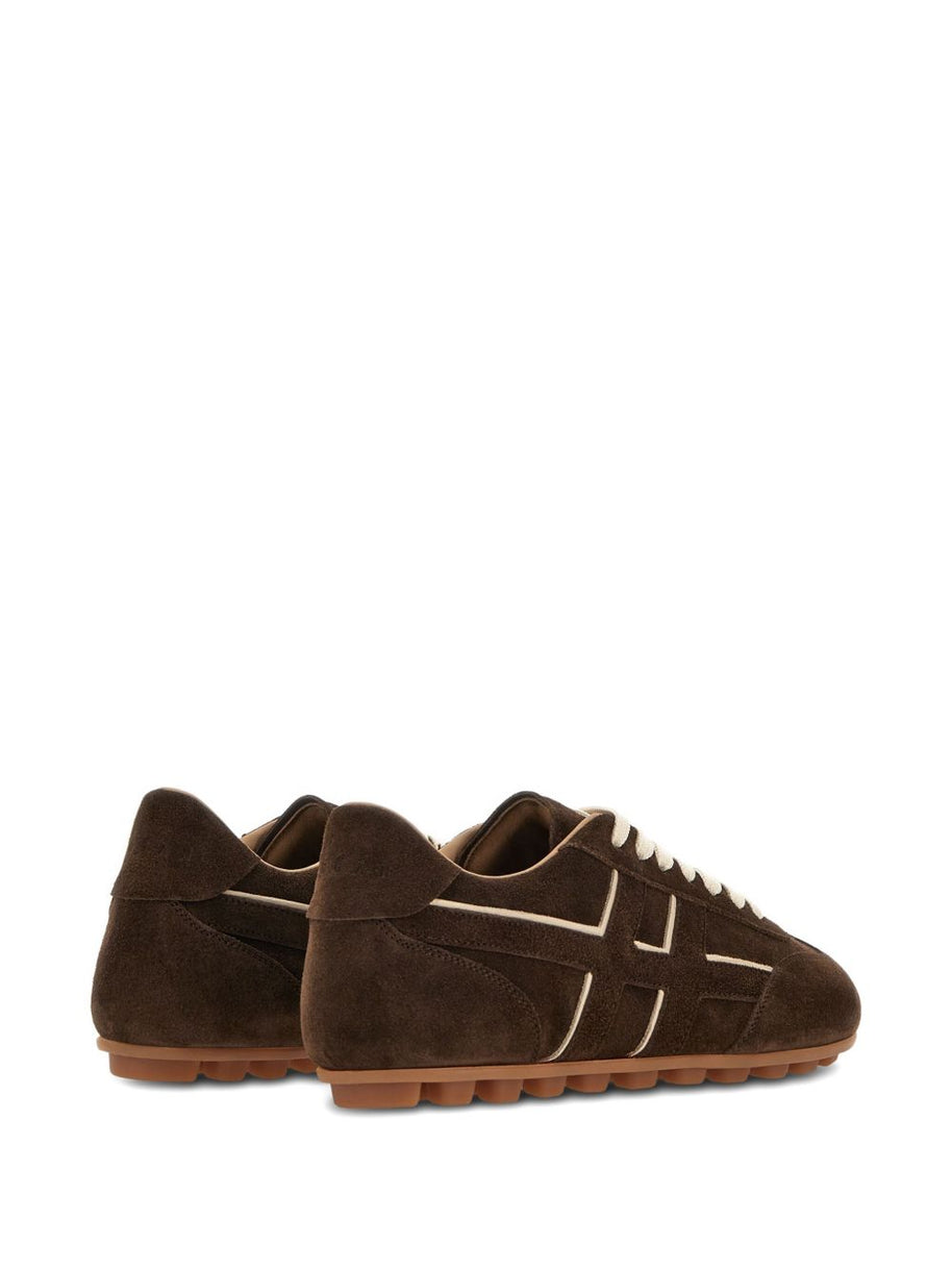 HOGAN PRE Olympia Leather Sneakers - Brown
