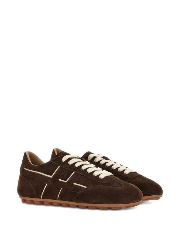 HOGAN PRE Olympia Leather Sneakers - Brown