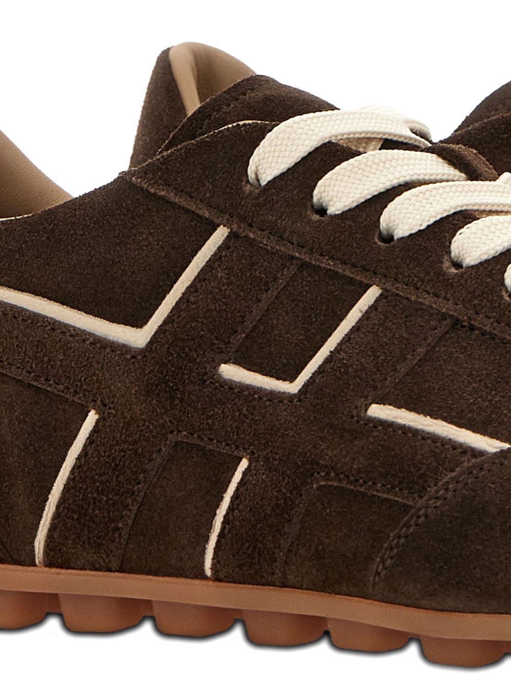 HOGAN PRE Olympia Leather Sneakers - Brown