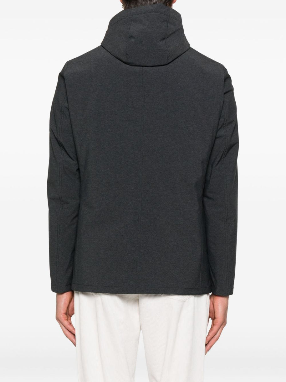 Herno Resort Blazer In Nylon Comfort Stretch - Grey