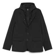 Herno Resort Blazer In Nylon Comfort Stretch - Grey