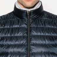 Herno Nylon Down Vest - Blue