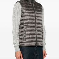 Herno Nylon Down Vest - Grey