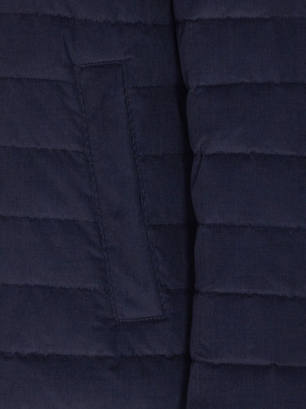 Herno Corduroy Short Down Jacket - Blue