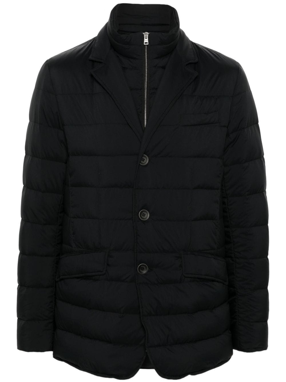 Herno La Giacca Nylon Down Jacket Black