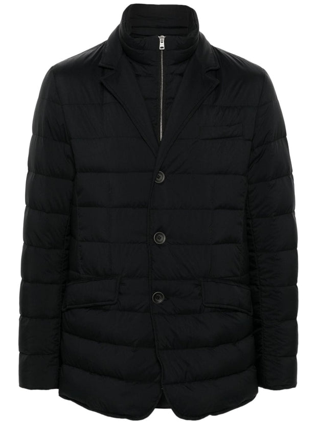 Herno La Giacca Nylon Down Jacket Black