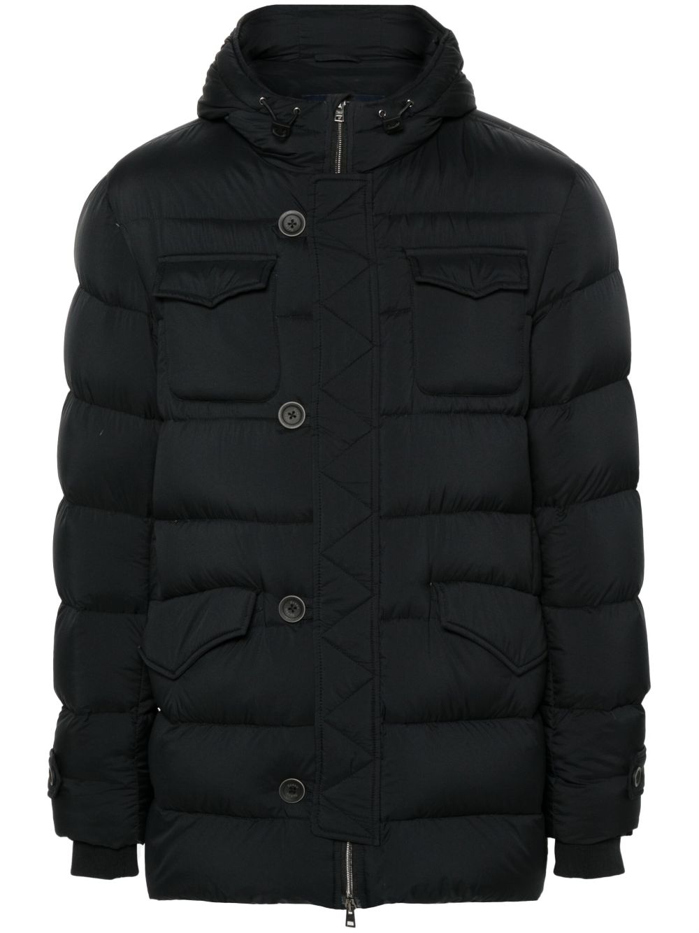 Herno L'Eskimo Nylon Down Jacket - Black