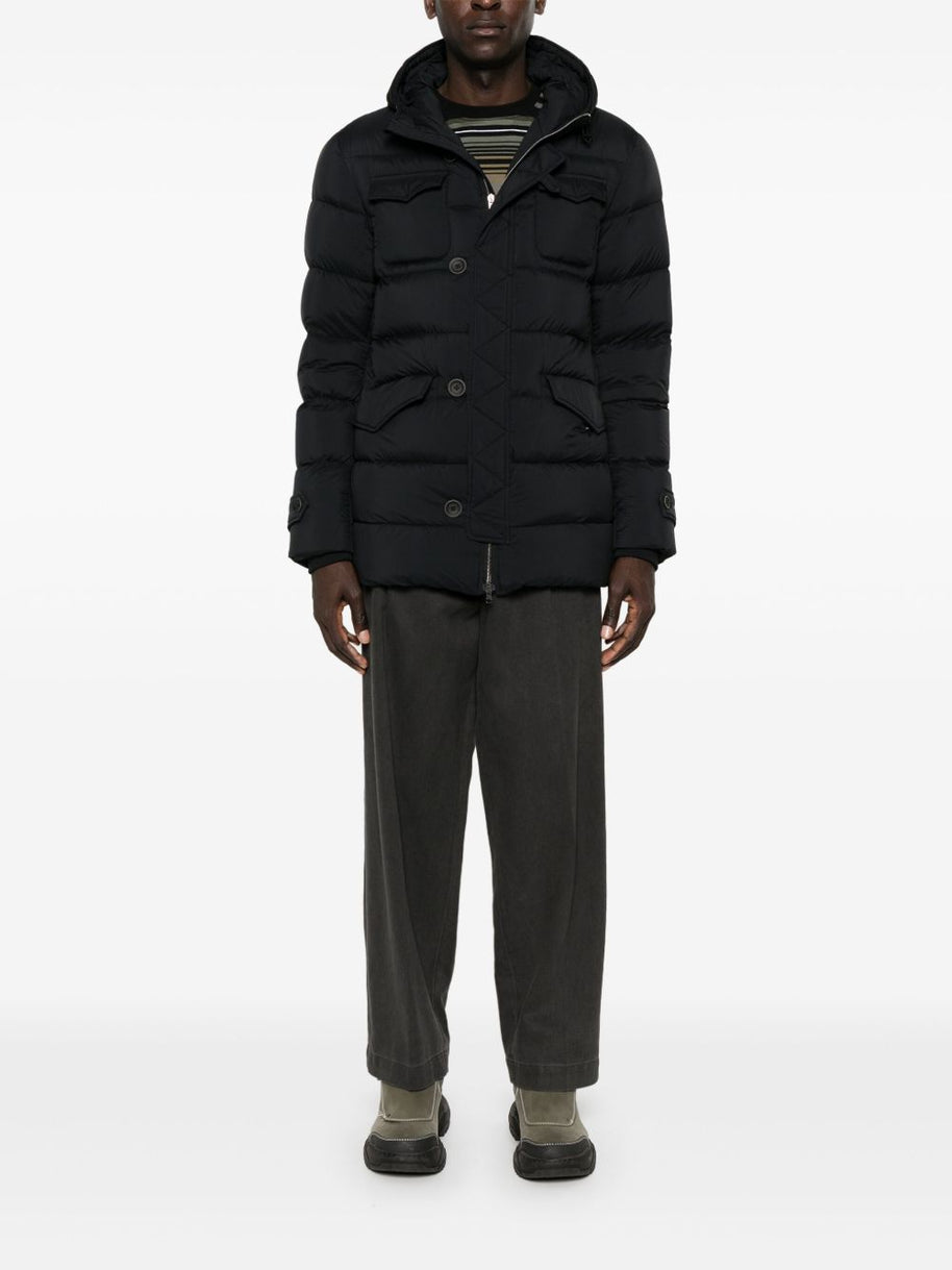 Herno L'Eskimo Nylon Down Jacket - Black