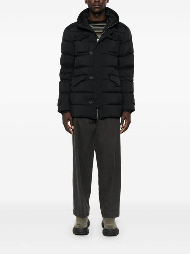 Herno L'Eskimo Nylon Down Jacket - Black