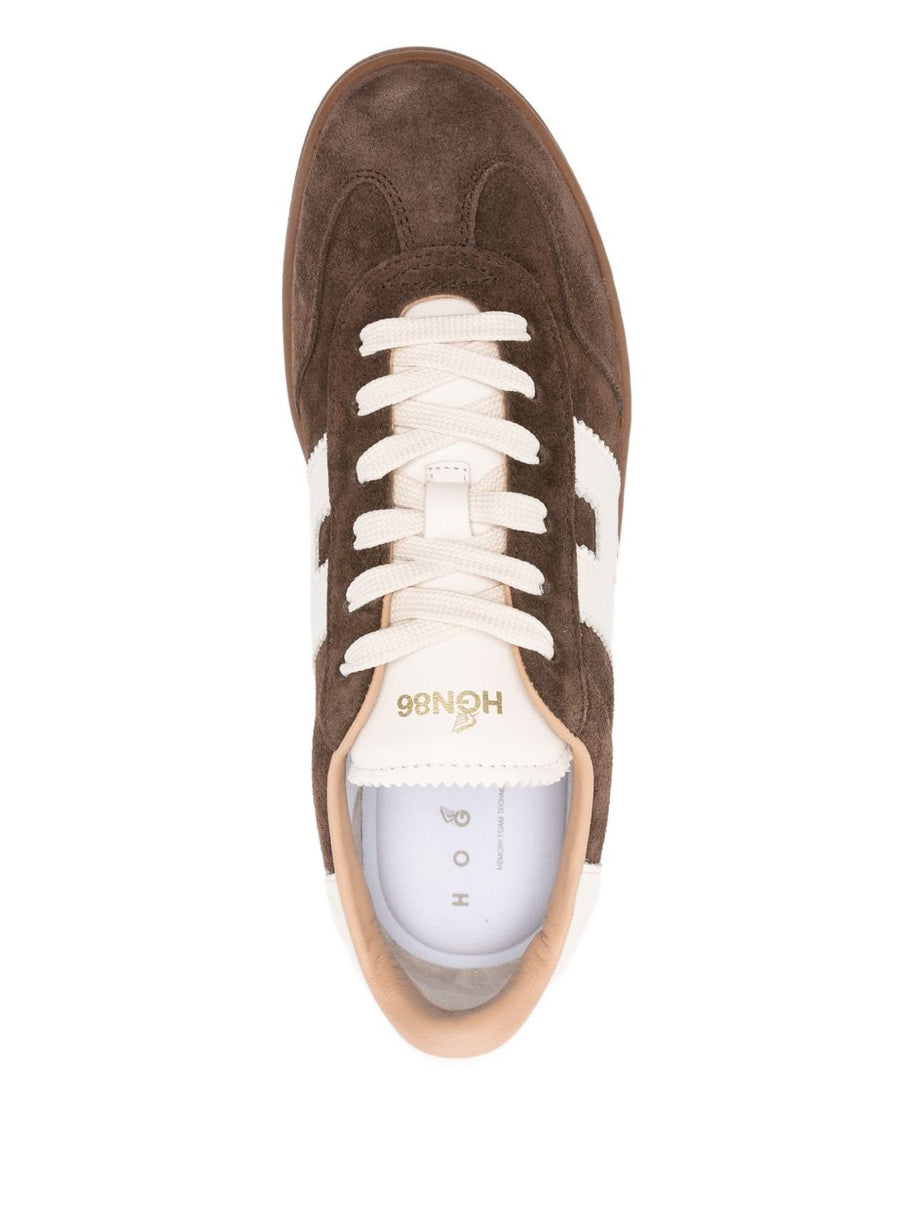 HOGAN PRE Cool leather sneakers - Brown