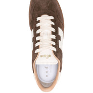 HOGAN PRE Cool leather sneakers - Brown