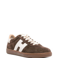 HOGAN PRE Cool leather sneakers - Brown