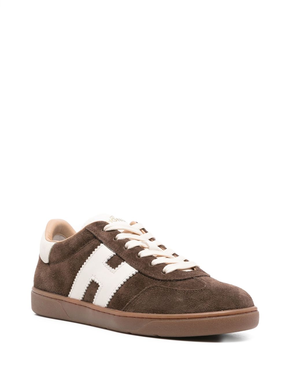 HOGAN PRE Cool leather sneakers - Brown