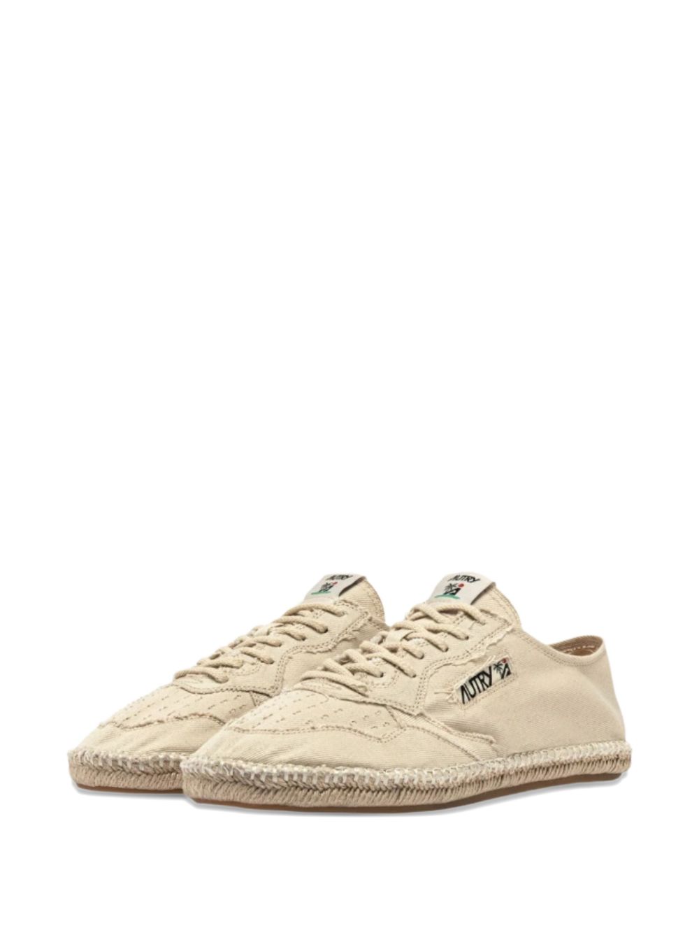 AUTRY Espadrillas Low Canvas Sneakers Ivory