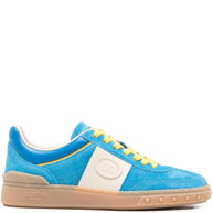 Valentino Garavani UpVillage Leather Sneakers - Clear Blue