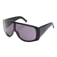 MM6 Maison Margiela Mask Sunglasses - Black
