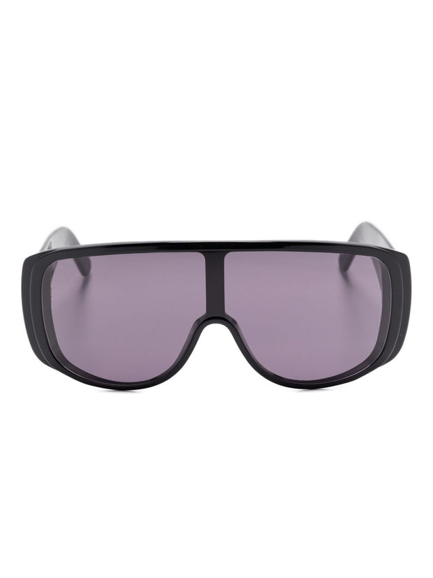 MM6 Maison Margiela Mask Sunglasses - Black
